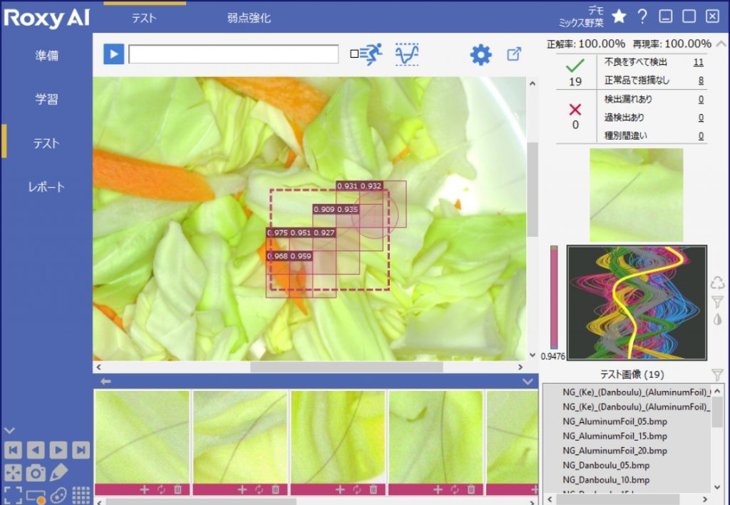 1クリックアノテーションの画像