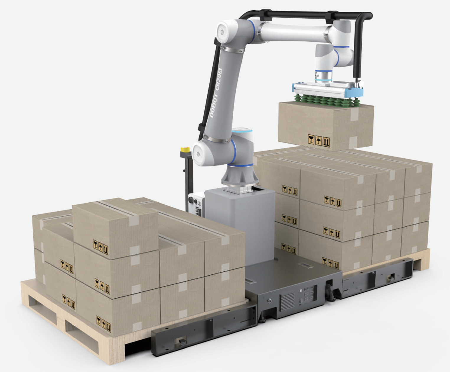 Dobotのパレタイズソリューションの画像